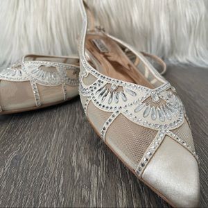 Badgley Mischka flats size 11